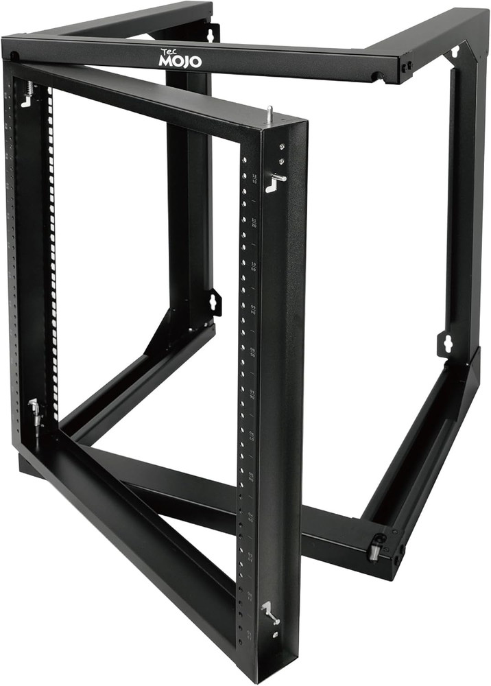 Tecmojo 12U Wall Mount Server Rack, Open Frame Network Rack for 19" Computer/Av/