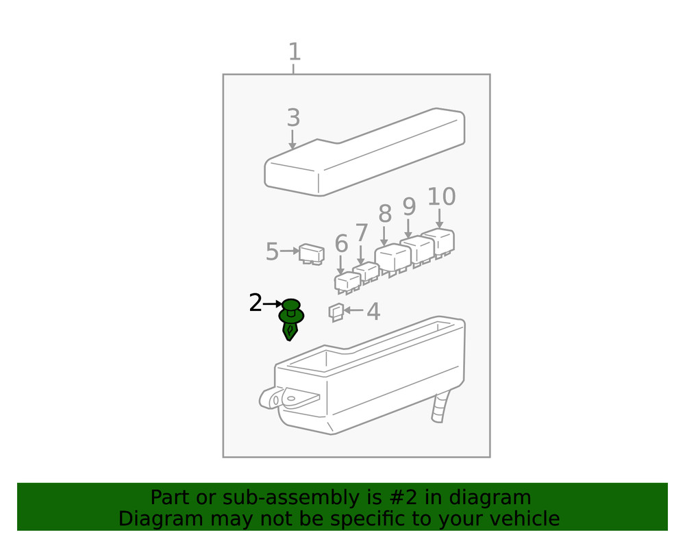 Genuine GM Multi-Purpose Clip 14093088