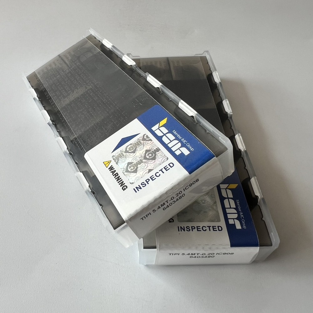 ISCAR / TIPI5.4MT-0.20 IC908 / Industrial indexable carbide inserts 10 Pcs
