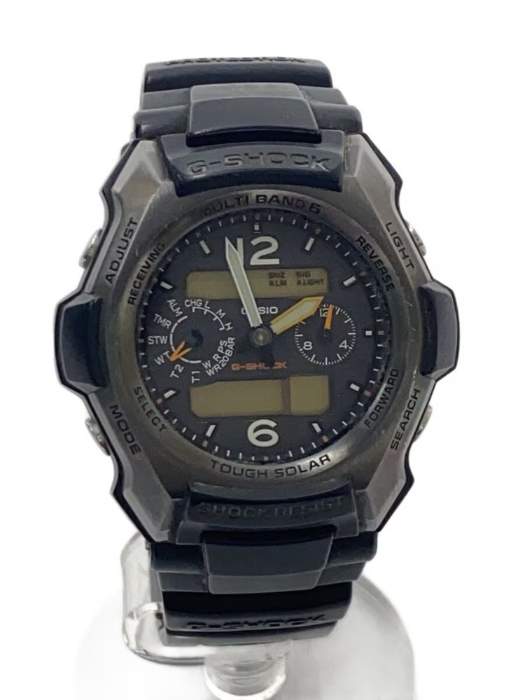CASIO Solar Watch G SHOCK Digital Analog BLK