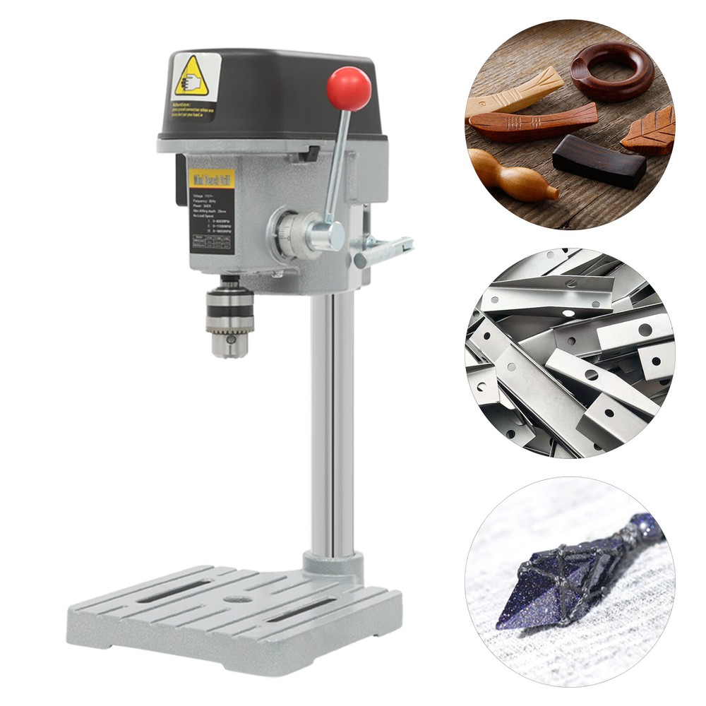 Portable Drill Press Electric Mini Drill Press Bench Small Benchtop Drill Press