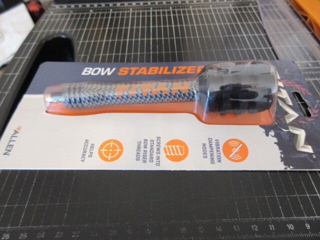 Titan Bow Stabilizer - Vibration Dampening Nodes - Helps Accuracy