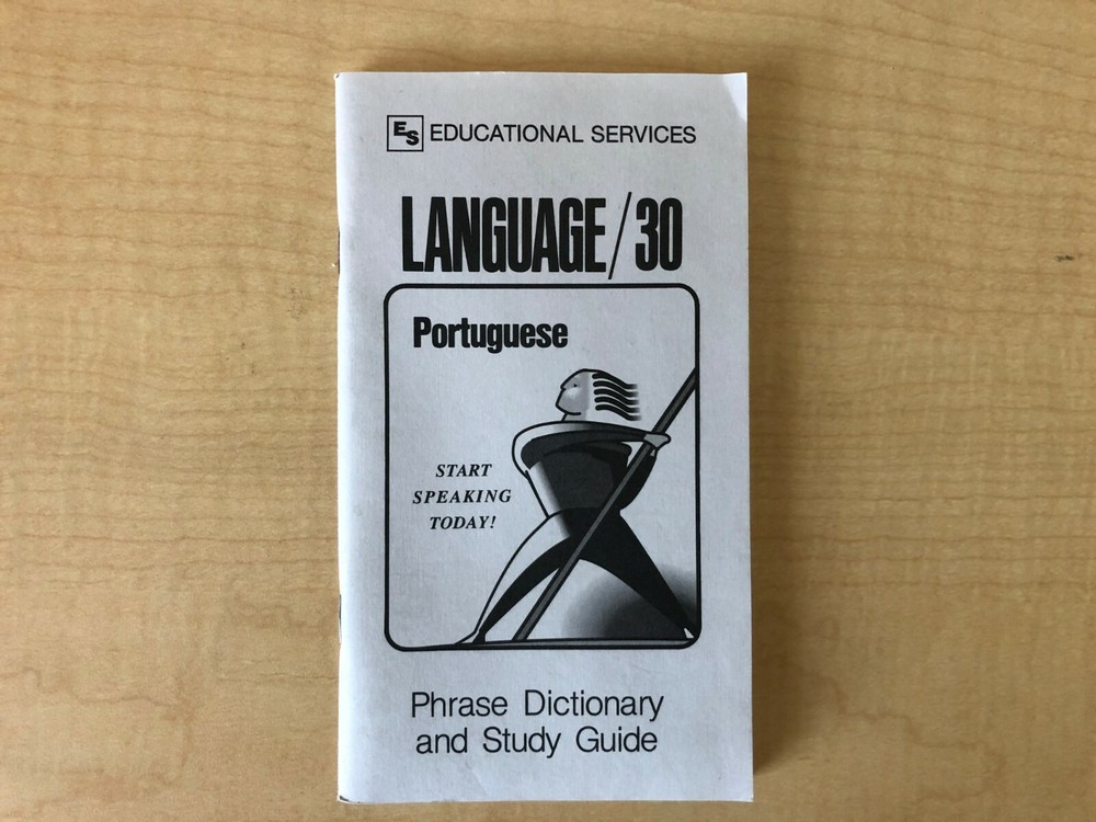 Portuguese Phrase Book / Dictionary - Pocket Size - by Language/30