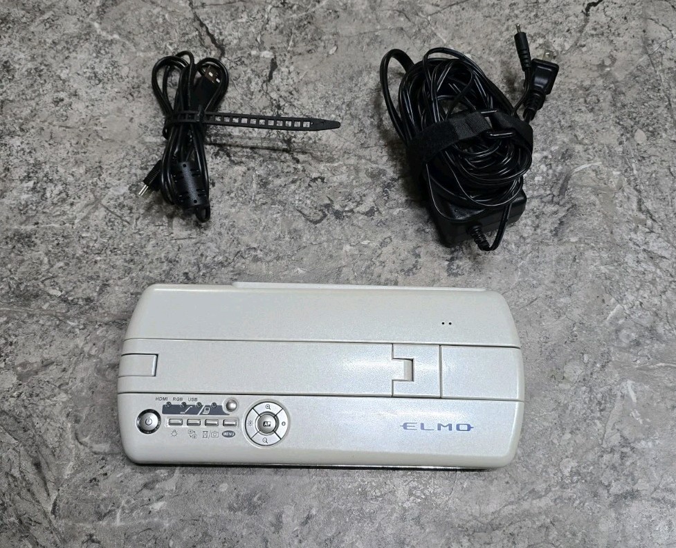 Elmo MO-1 High Resolution Visual Presenter Document Camera HDMI VGA USB w/Cables