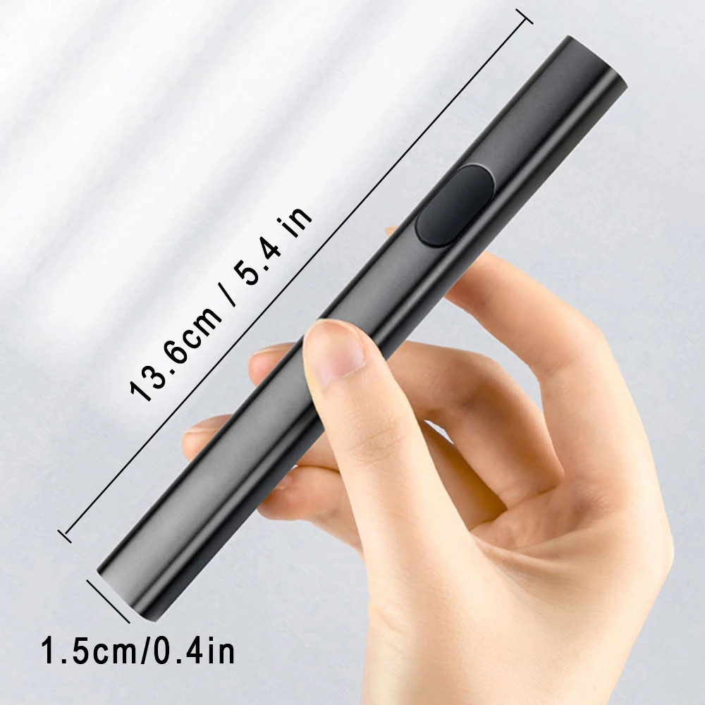 Green Laser Pointer Pen Visible Beam USB Charge Long Range Teaching Meeting Cat