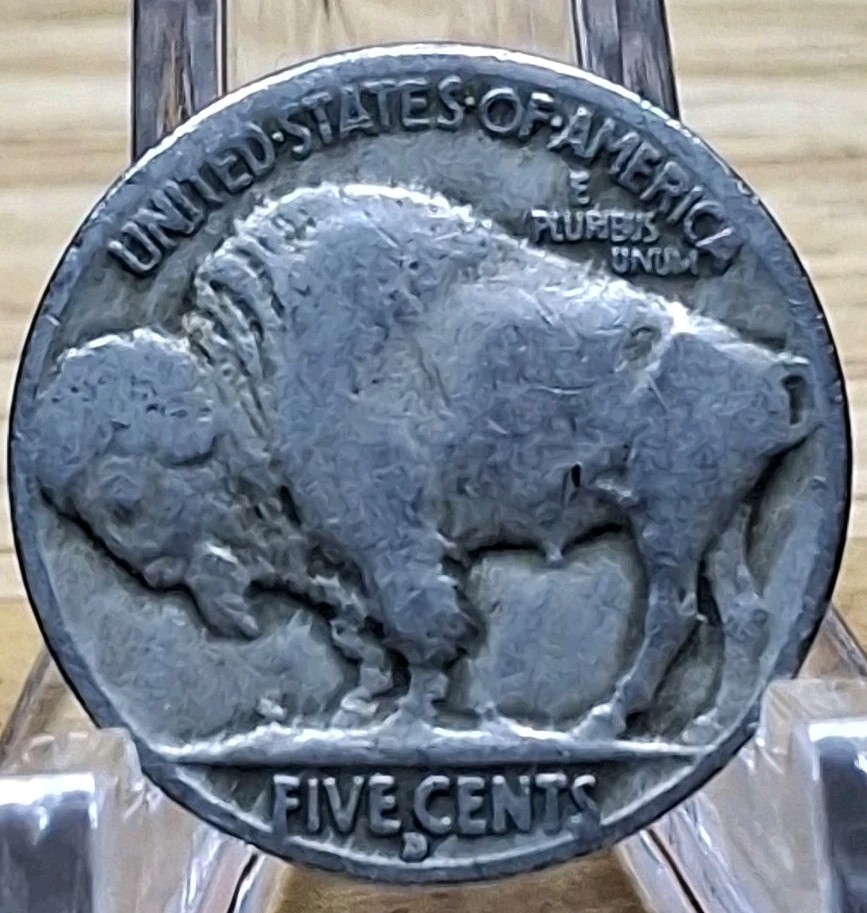 1935-D 5C Buffalo Nickel