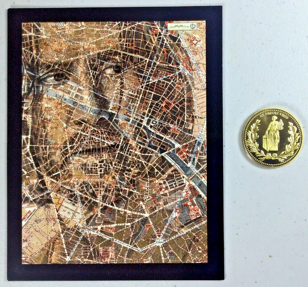 John Wick Continental Coin + BONUS Double-Sided Action Card Map