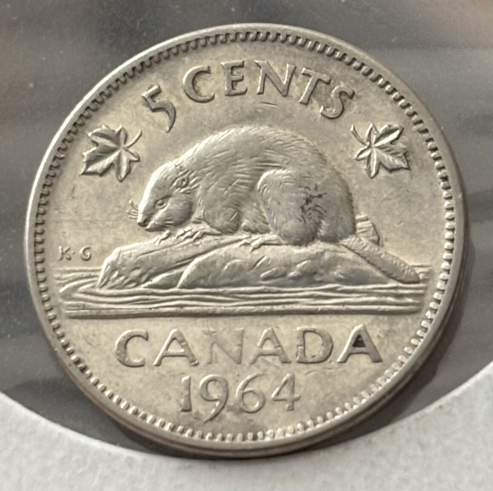 1964 Canada Five Cents 5