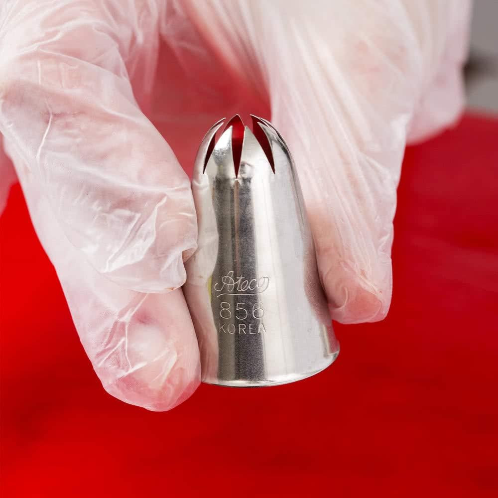 #856 Deep Closed Star Pastry Tip - Stainless Steel