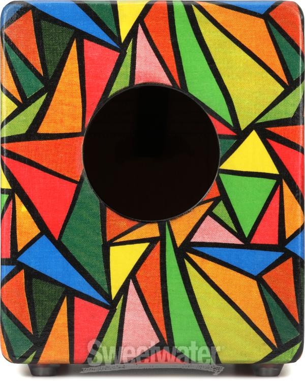 Latin Percussion World Beat Cajon - Small, Multicolor