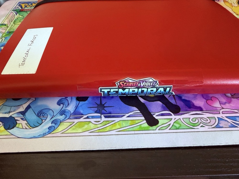Temporal Forces Complete Base master Set Reverse Holos, EXS with 9 pocket binder