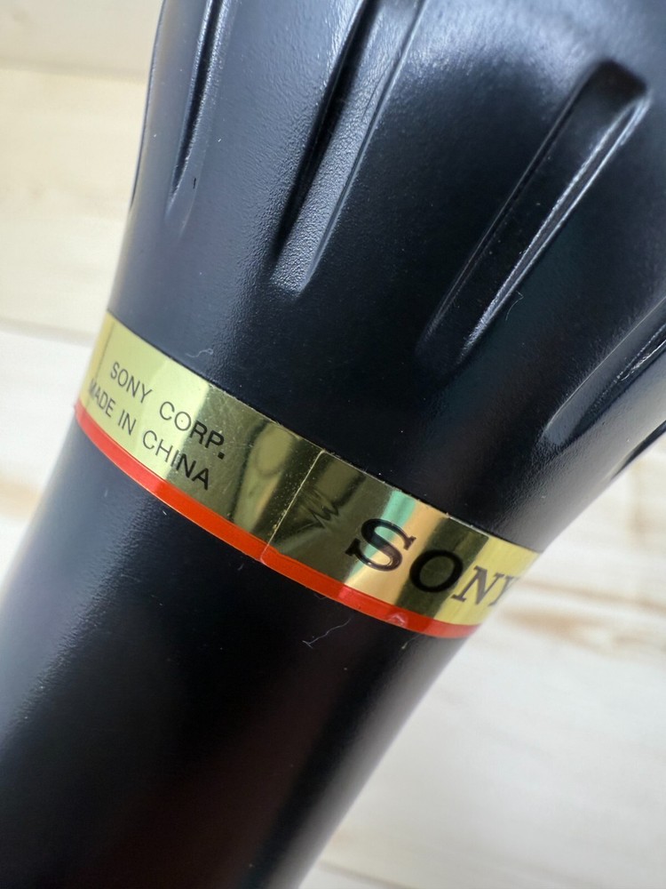 Sony F-V5 OMUNI-Directional IMP3000 Dynamic Microphone Tested