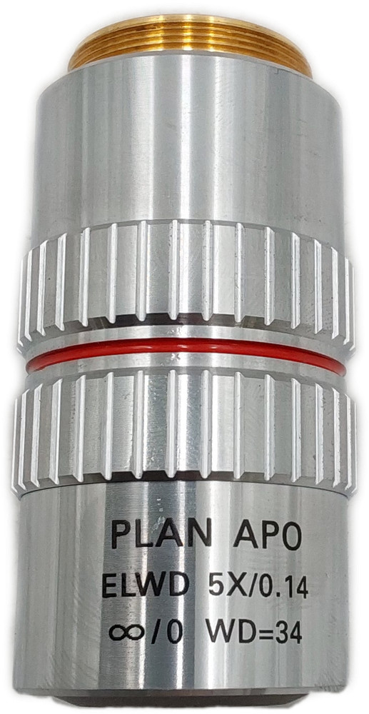 Edmund Optics EO Plan APO ELWD 5X/0.14 Objective