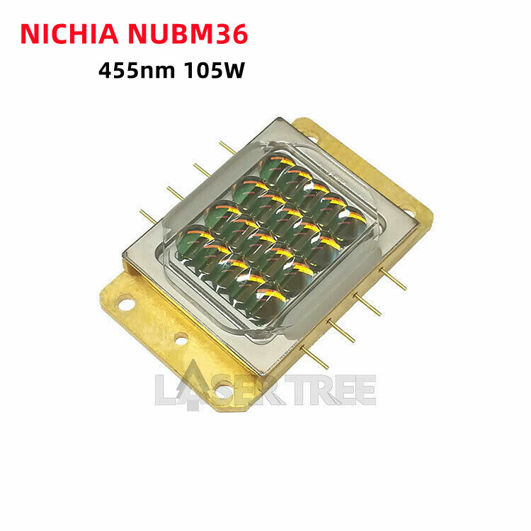 NICHIA 455nm 105W Multiple Blue Laser Diode Chip Array NUBM36