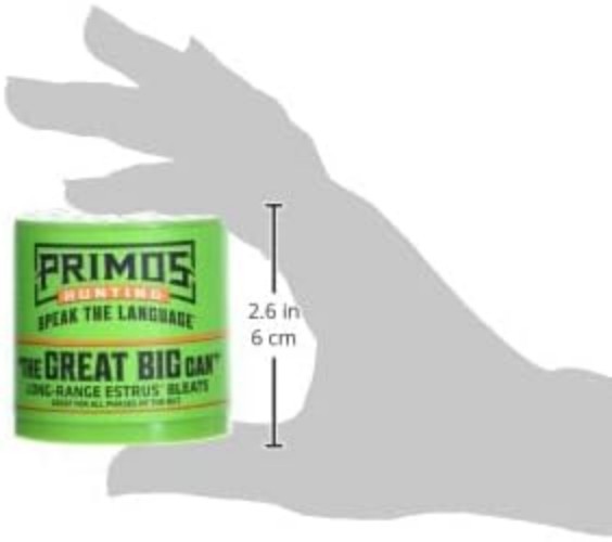 Deer Call Large Volume Bleat for Extended Range Hunting Wind Open Fields