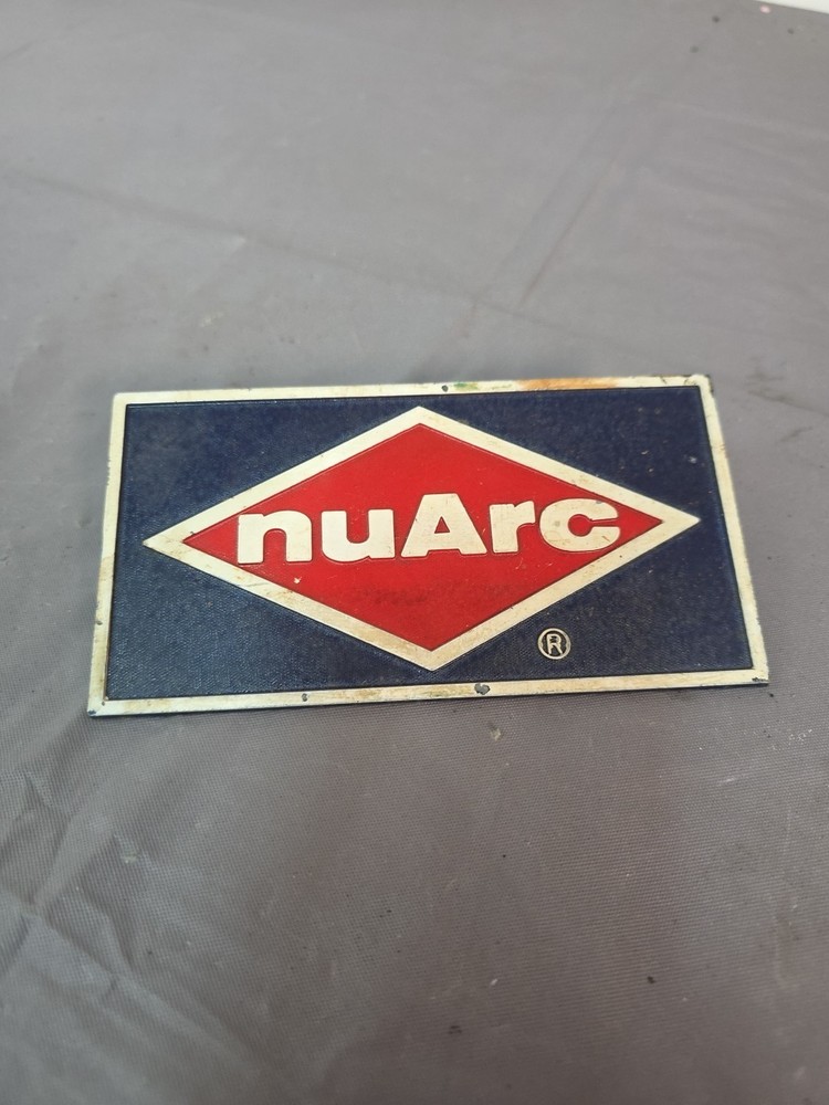 Vintage NuArc Metal Sign