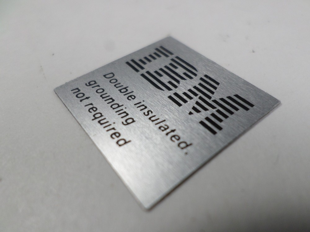 IBM Selectric II Model 8x Typewriter LOGO PLACARDS part