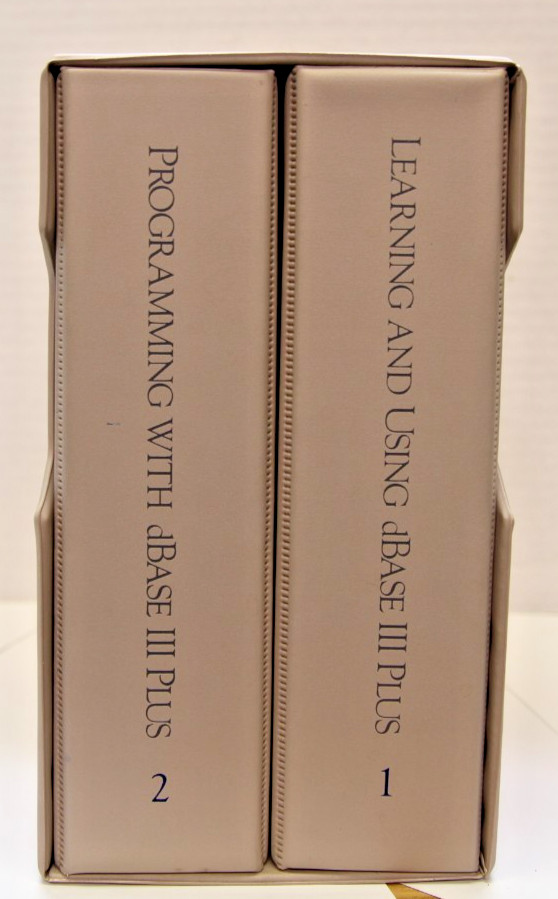 Ashton-Tate DBase III Plus Vintage DOS Software