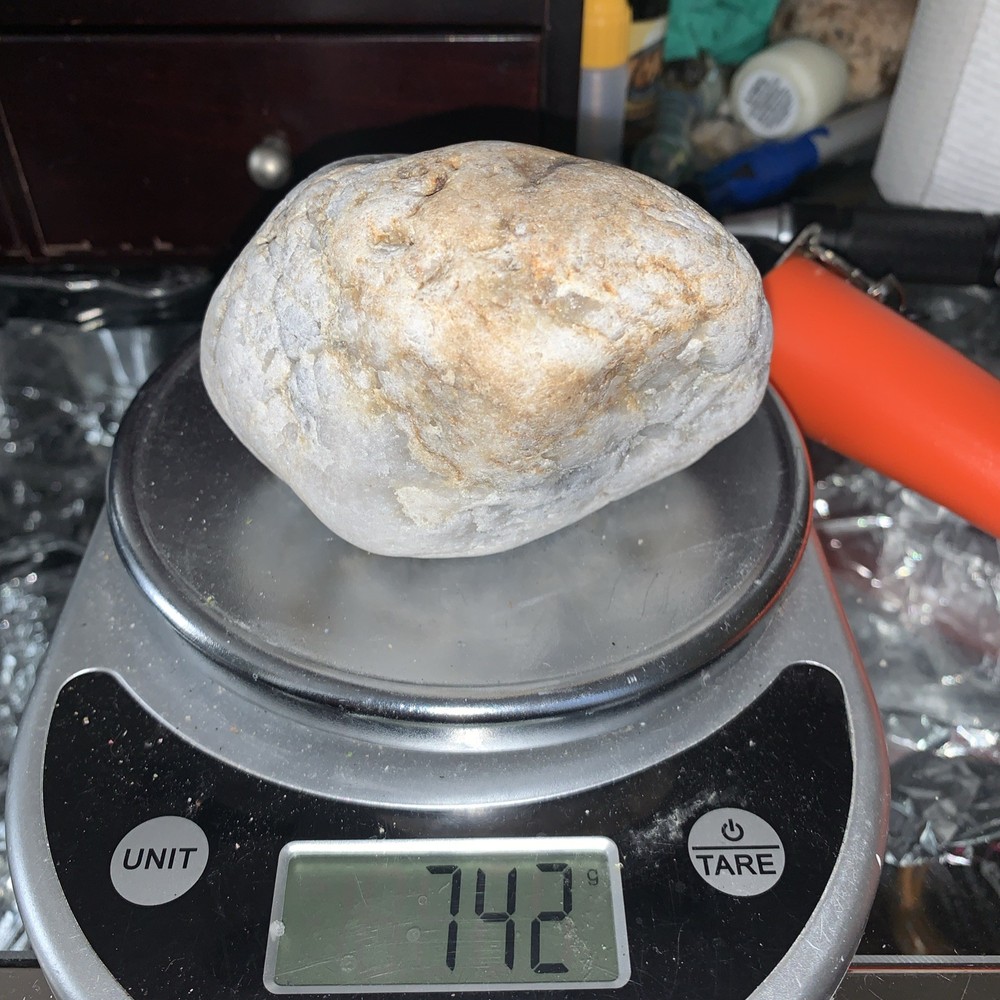 Gold And Silver Ore In Milky Quartz