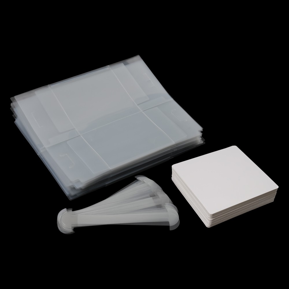 50Pcs Clear Cake Box Cake Display Boxes Cake Display Boxes 5.91*5.91*5.12 in