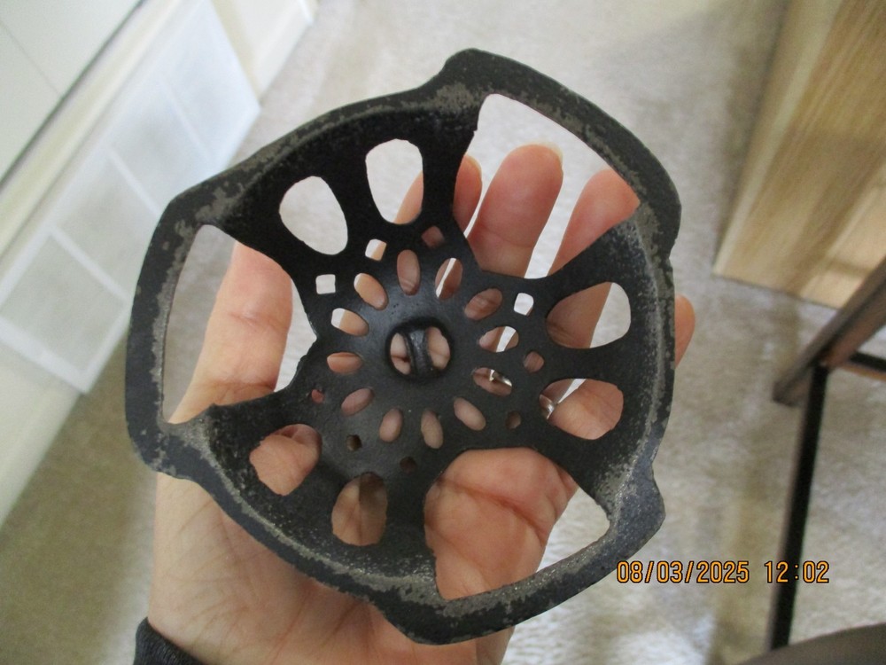 Vintage Cast Iron Twine Holder String Holder Table Mount