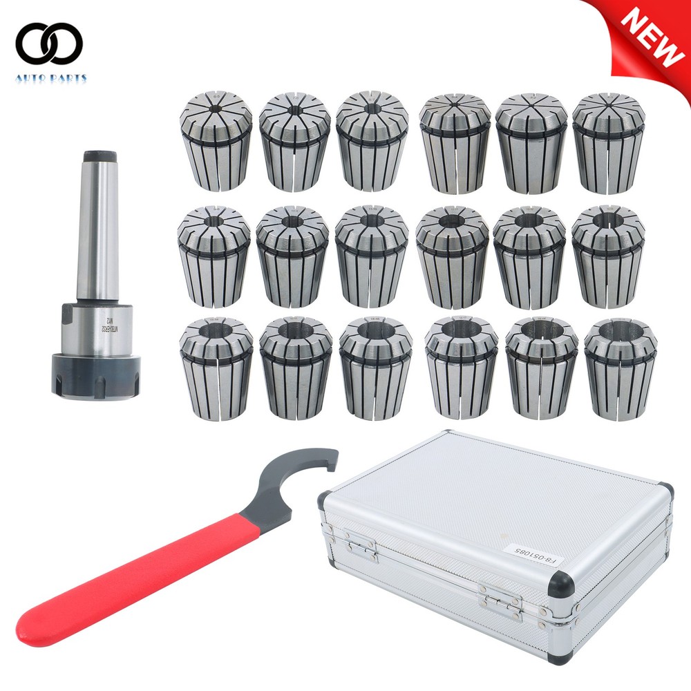 For MT3 ER32 CNC Engraving Machine & Milling Lathe Tool 18PCS Spring Collet Set