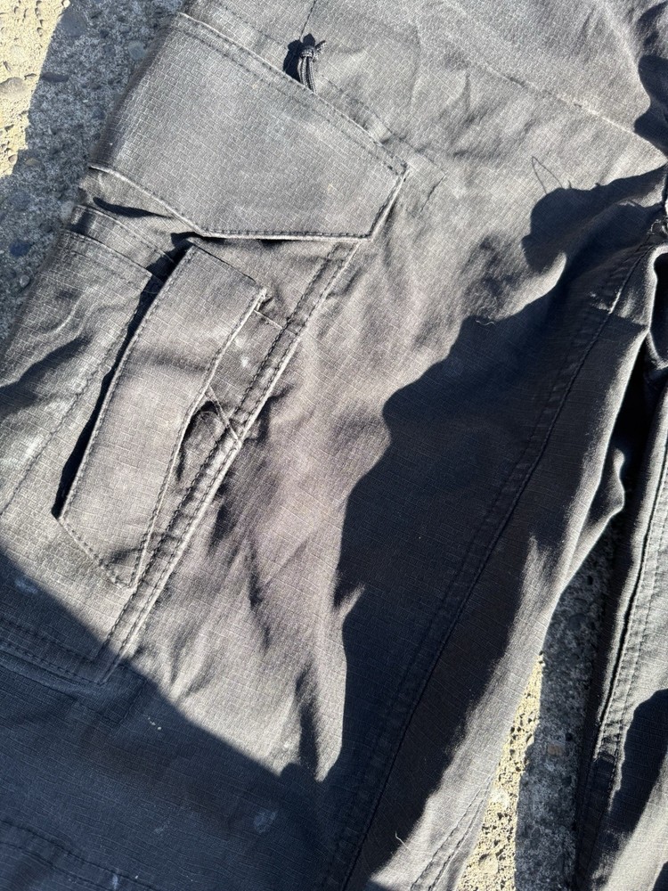 First Tactical Black Solid Cargo Utility Pants 6/Tall Tall Fit MPN 6/TALL
