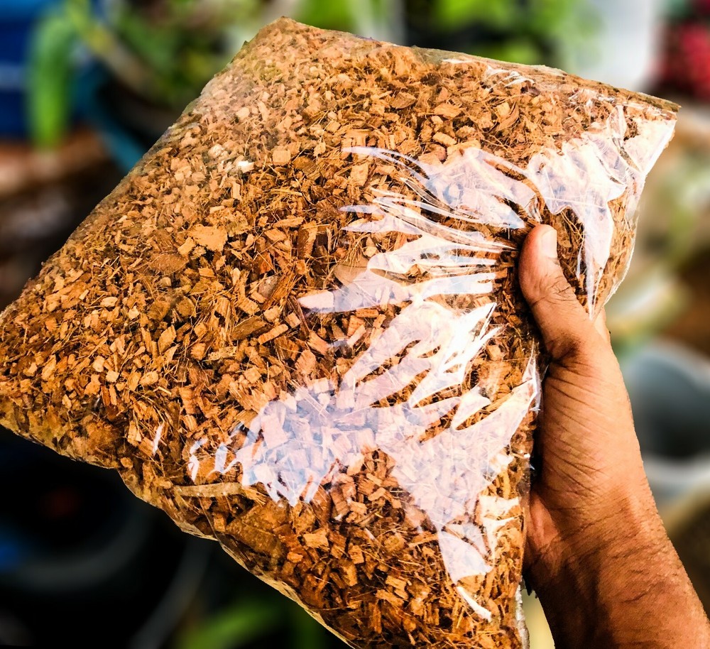 Coconut Husk chips  Husk Fiber Orchids anthurium Growing Medium