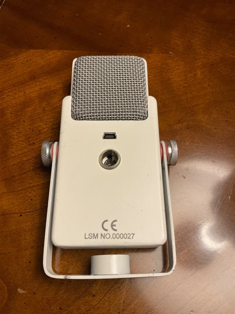 **STUDIO PROJECTS - LSM WHITE | Large Diaphragm Condenser Microphone with USB**