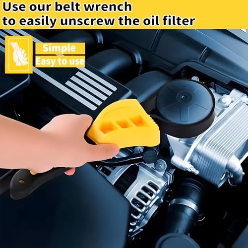 NIXNEHC Upgraded Adjustable Rubber Strap Wrench Set, 2pcs - Max Diameter 6"