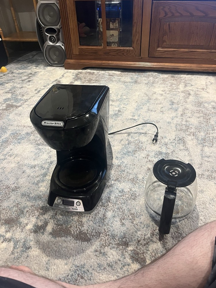 Proctor Silex Coffee Maker Black