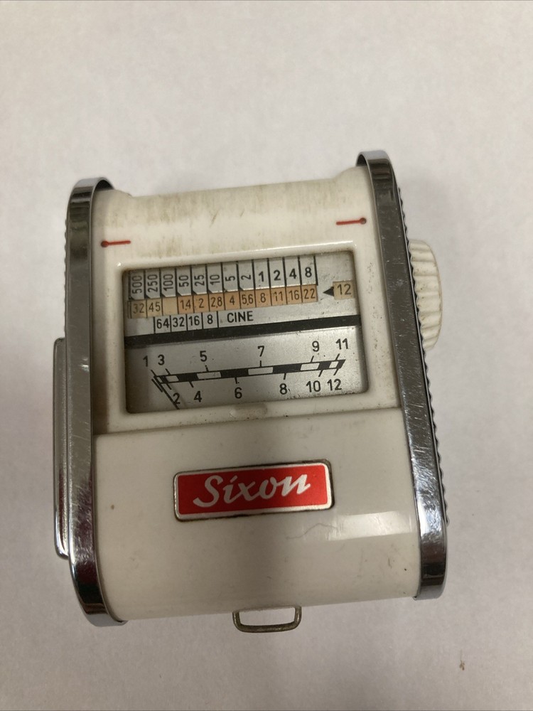Gossen Sixon Exposure Meter Light Meter Tested Works