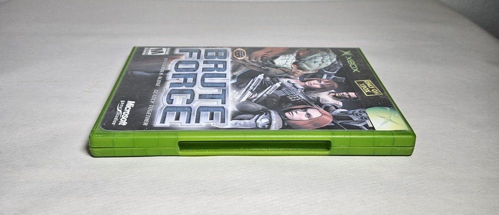 Brute Force (Microsoft Xbox, 2003) Case & Manual Only ~ No Game