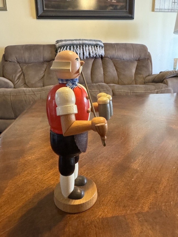 Vintage Authentic Wooden German Nutcracker Smoking Pipe