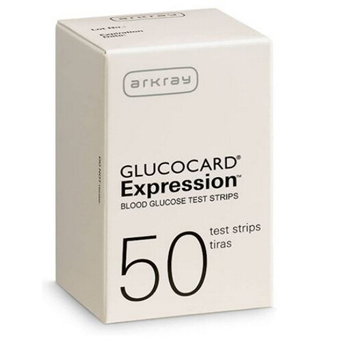 Glucocard Expression Teststrip 50 Count by ArkRay