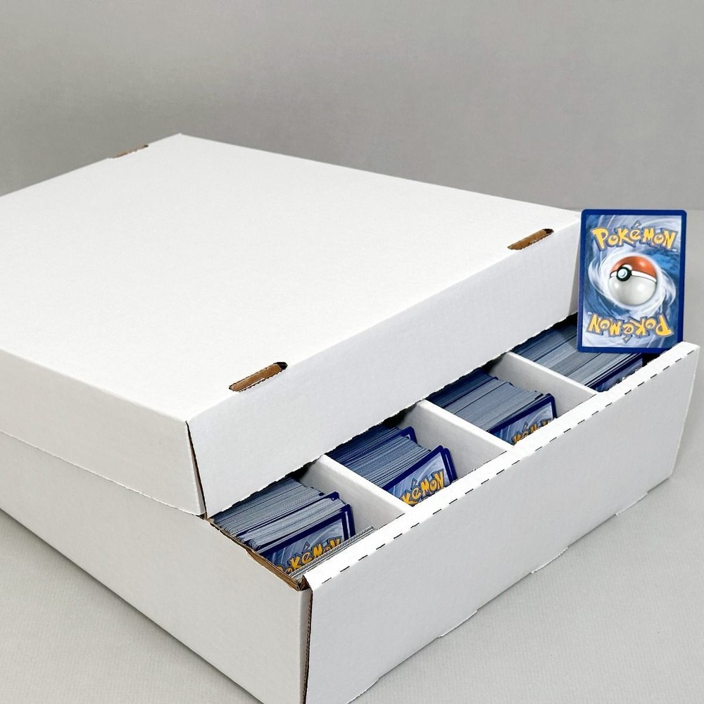 4 BCW 3200 count Monster Card Storage Boxes
