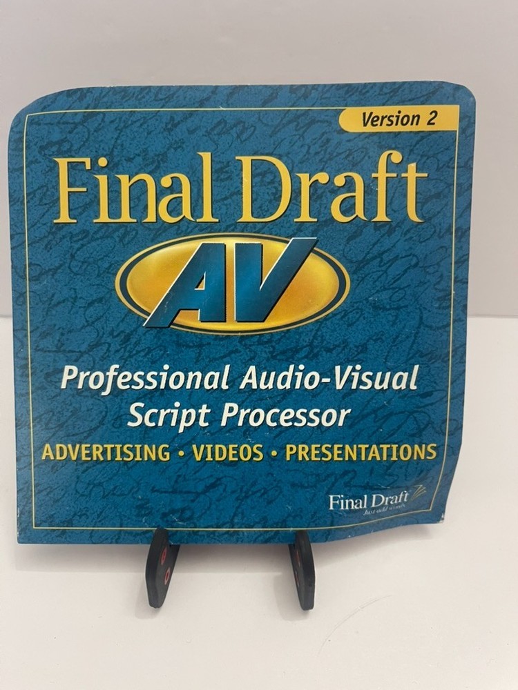 Final Draft - The Screenwriter's Choice - Version 2