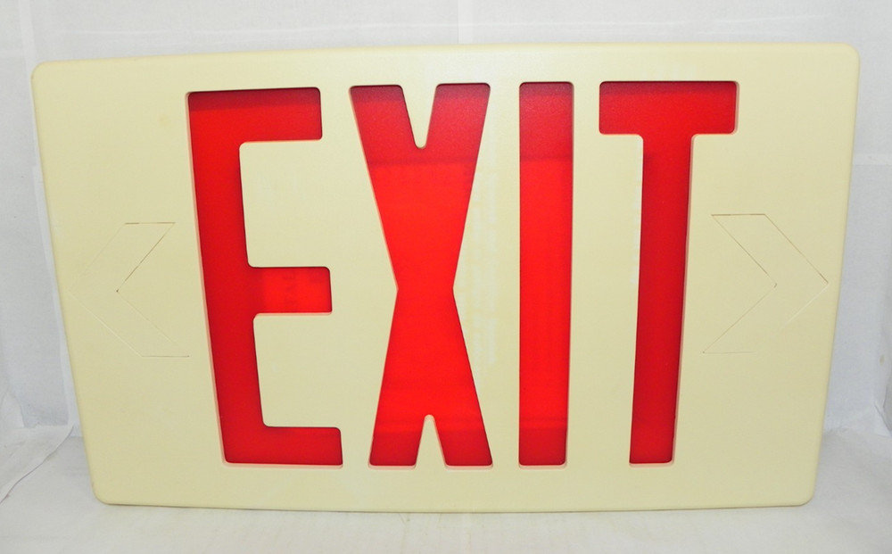 LED EMERGENCY EXIT LIGHTING FIXTURE