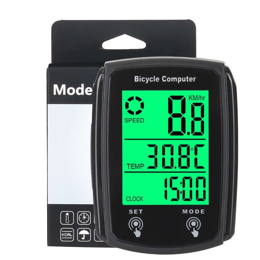 Waterproof Bicycle Bike Cycle LCD Display Digital Computer Speedometer Odometer