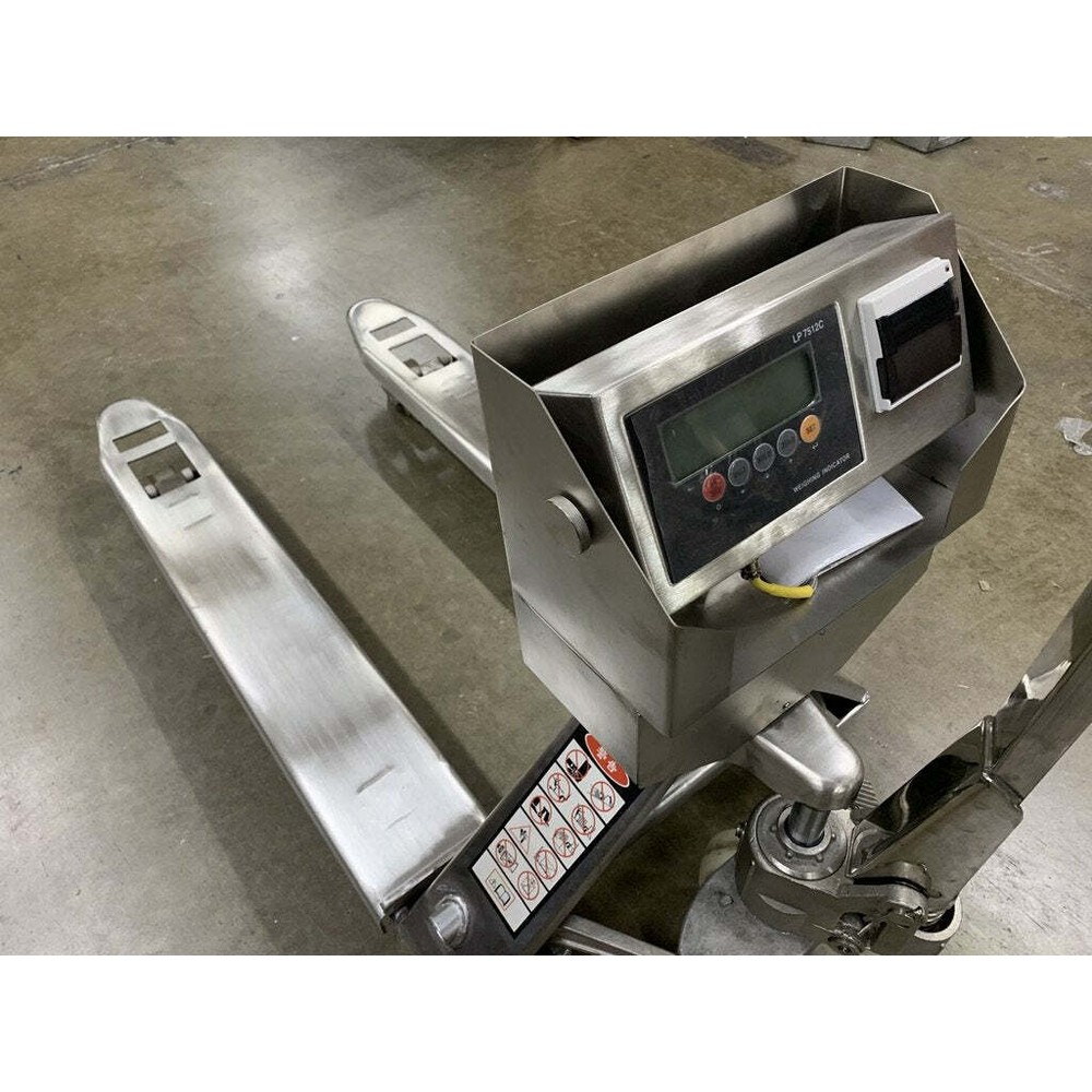 SellEton Pallet Jack Scale with Built-in Printer l 3300 lb Capacity