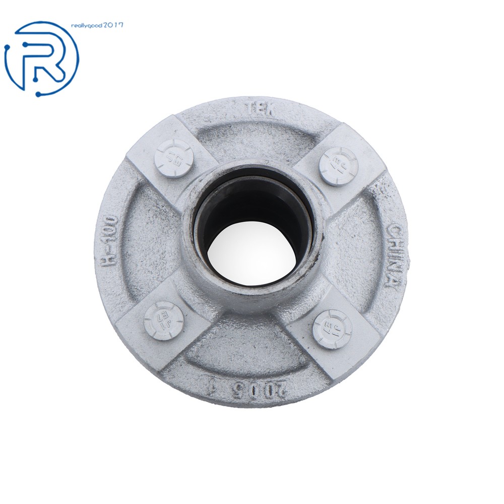 Pack of 2 Trailer Axle Kits With 4 on 4" Bolt Idler 1" Hub & Round Bt8 Spindle