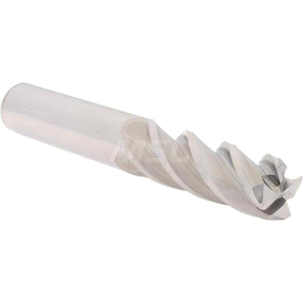 Accupro 3/4" Diam 4 Flute Single End Solid Carbide 0.06" Corner Radius End Mi...