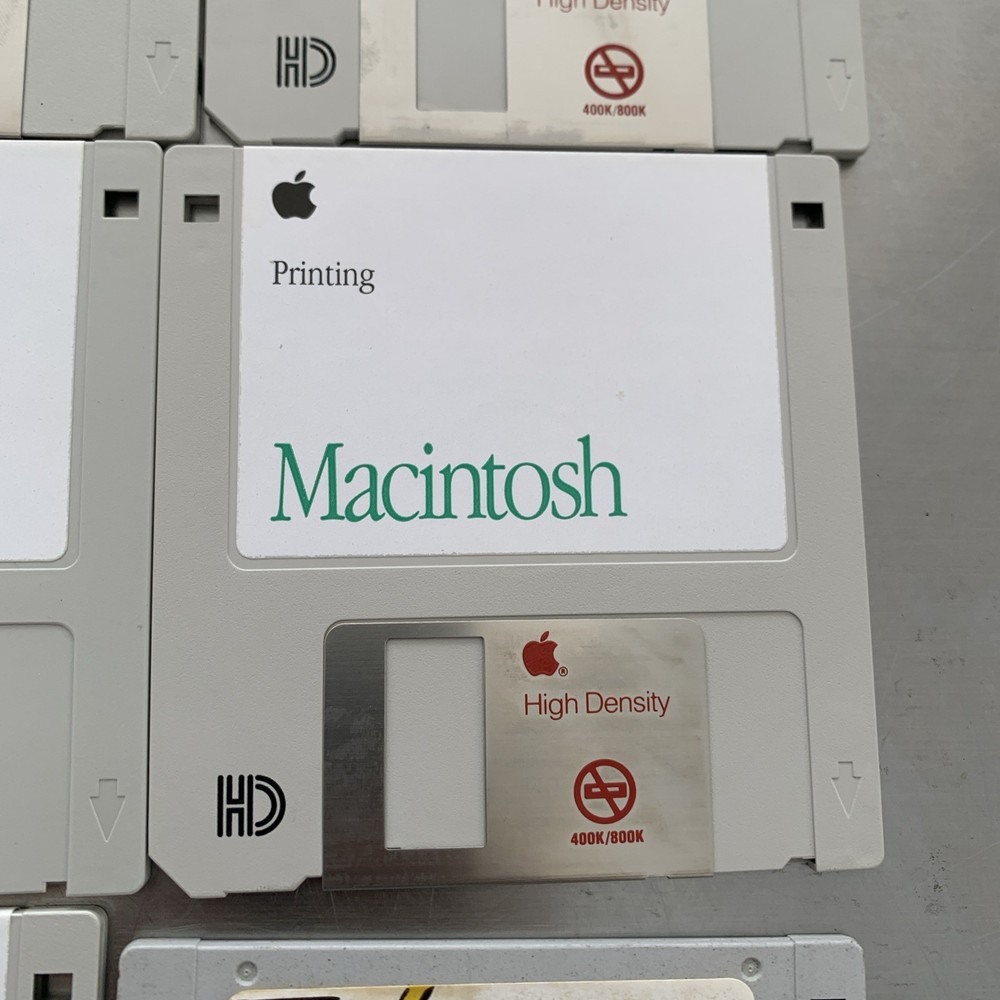 Apple Macintosh Software Floppy Disks