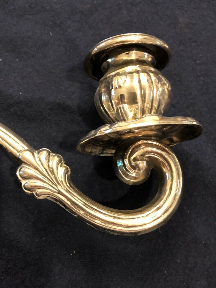 Camusso Sterling Silver Candelabra Pair(2) Peruvian 3 Branch Candlestick Holders