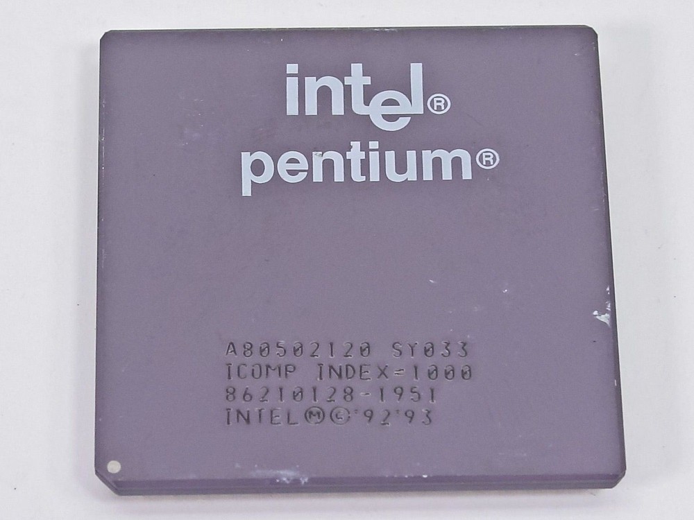 Intel SY033 P1 120Mhz Processor - A80502120