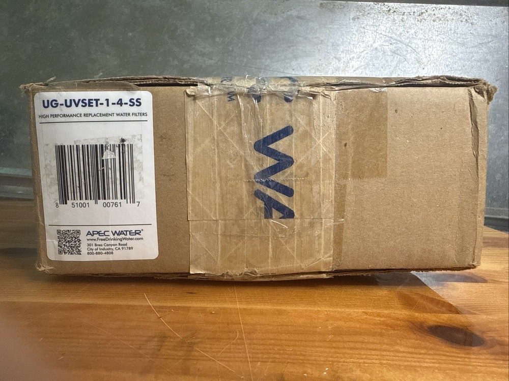 APEC 220V UV Sterilizer UV Light Water Purifier 1GPM