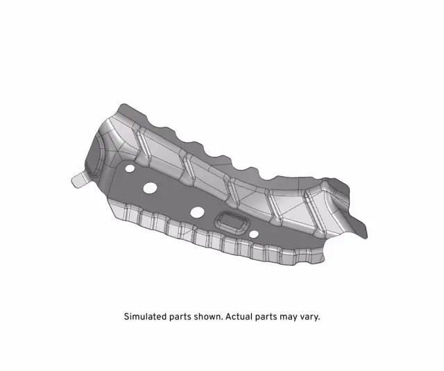 Genuine Passenger Side Front Compartment Front Side Rail Reinforcement 84324715