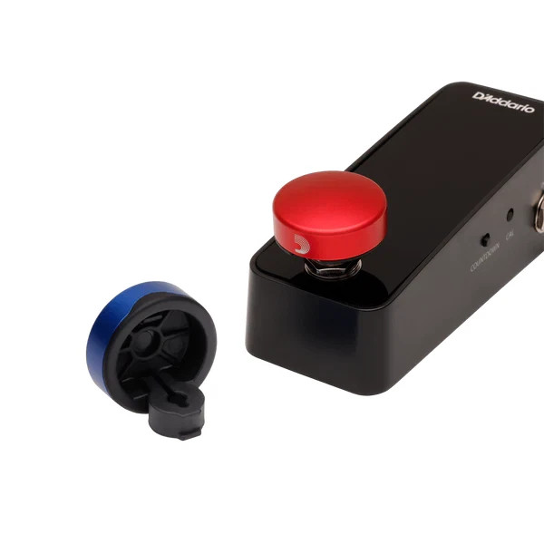 D'Addario XPND Footswitch Topper, Blue/Red 2-Pack