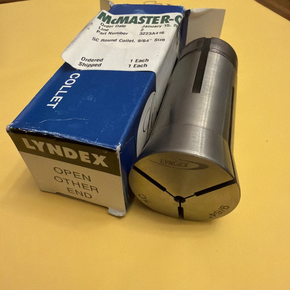 9/64" 5C ROUND COLLET LYNDEX 500-009