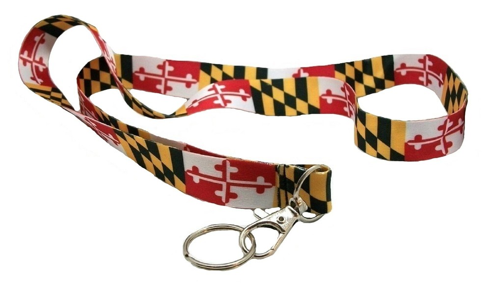 Maryland Flag Lanyard